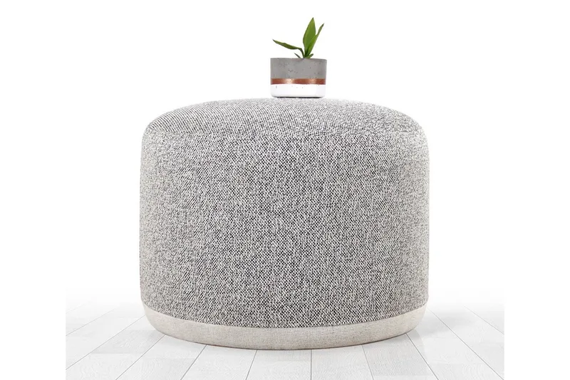 Harrodsburg Sittpuff 51 cm, Grå