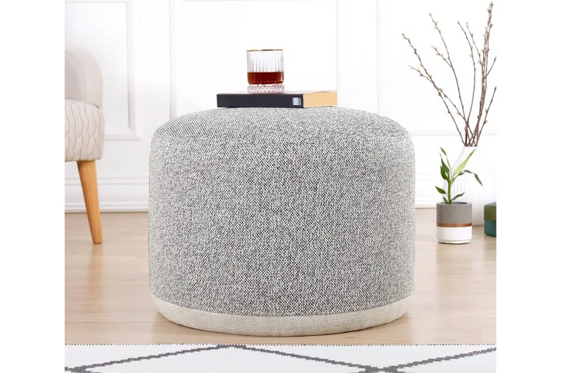 Harrodsburg Sittpuff 51 cm - Grå - Möbler - Stolar & fåtöljer - Pall & puff - Sittpuff