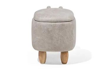 Hippo Sittpuff 32 cm - Grå - Möbler - Stolar & fåtöljer - Pall & puff - Sittpuff
