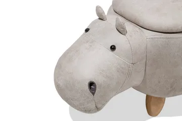 Hippo Sittpuff 32 cm - Grå - Möbler - Stolar & fåtöljer - Pall & puff - Sittpuff