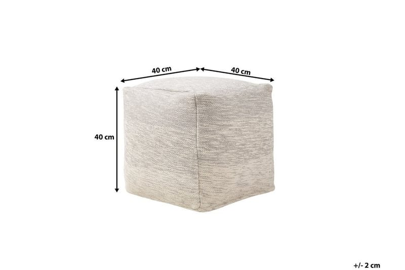 Hirri Sittpuff 40 cm - Grå - Möbler - Stolar & fåtöljer - Pall & puff - Sittpuff