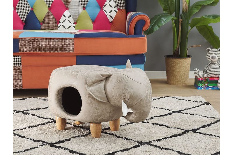 Jumbola Sittpuff - Grå - Möbler - Stolar & fåtöljer - Pall & puff - Sittpuff