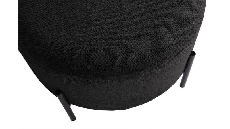 Karan Puff med förvaring 55 cm Rund - Antracit - Möbler - Stolar & fåtöljer - Pall & puff - Sittpuff - Sittpuff med förvaring