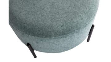 Karan Puff med förvaring 55 cm Rund - Blågrön - Möbler - Stolar & fåtöljer - Pall & puff - Sittpuff - Sittpuff med förvaring