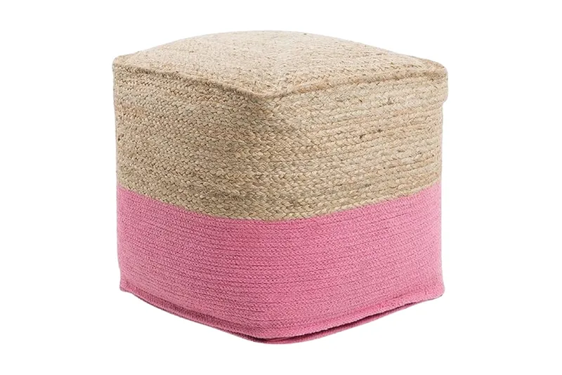 Kirama Sittpuff 44 cm - Beige - Möbler - Stolar & fåtöljer - Pall & puff - Sittpuff