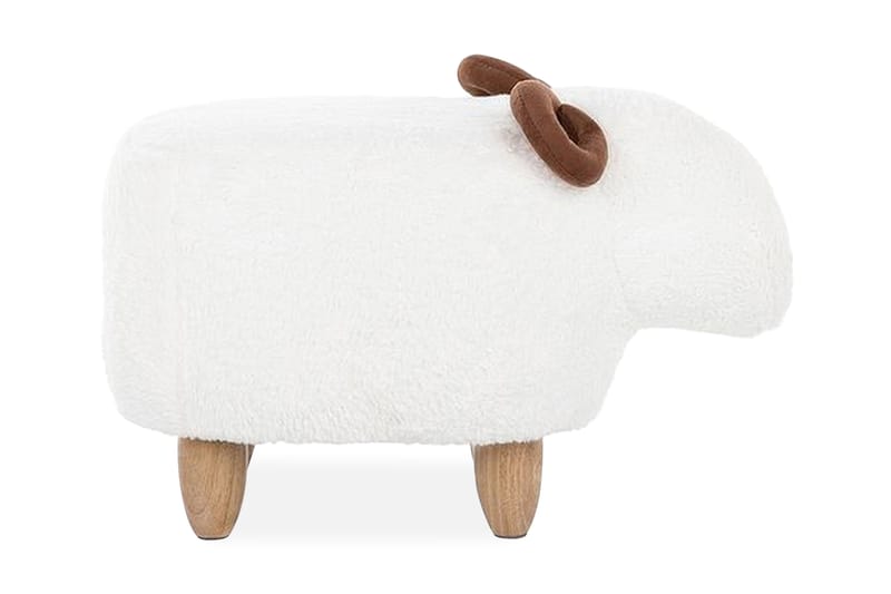 Kobara Sittpuff - Vit - Möbler - Stolar & fåtöljer - Pall & puff - Sittpuff