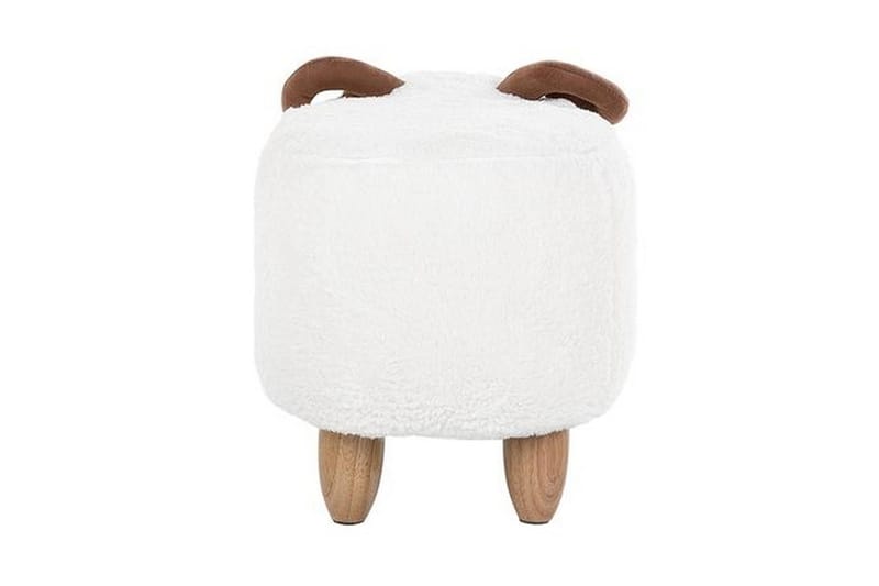 Kobara Sittpuff - Vit - Möbler - Stolar & fåtöljer - Pall & puff - Sittpuff