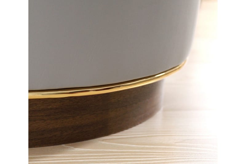 Lackawanna Sittpuff 42 cm - Grå - Möbler - Stolar & fåtöljer - Pall & puff - Sittpuff