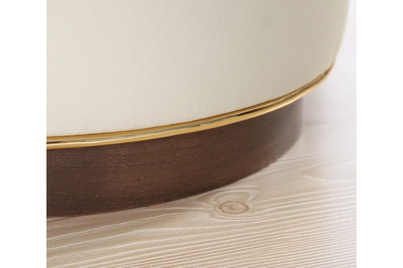 Lackawanna Sittpuff 42 cm - Ljusbeige - Möbler - Stolar & fåtöljer - Pall & puff - Sittpuff