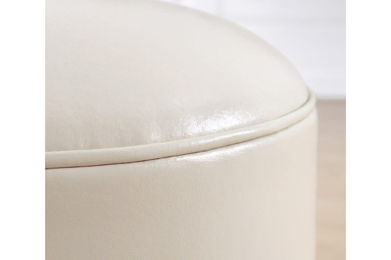 Lackawanna Sittpuff 42 cm - Ljusbeige - Möbler - Stolar & fåtöljer - Pall & puff - Sittpuff