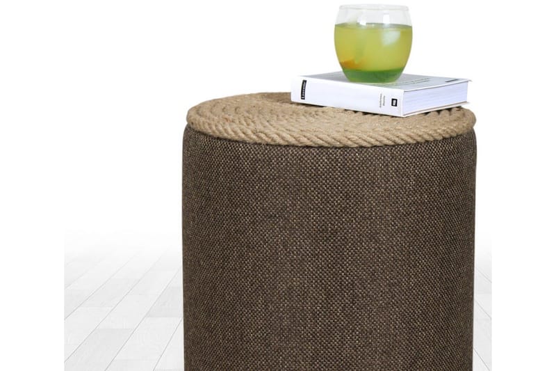 Larada Sittpuff 31 cm - Brun - Möbler - Stolar & fåtöljer - Pall & puff - Sittpuff