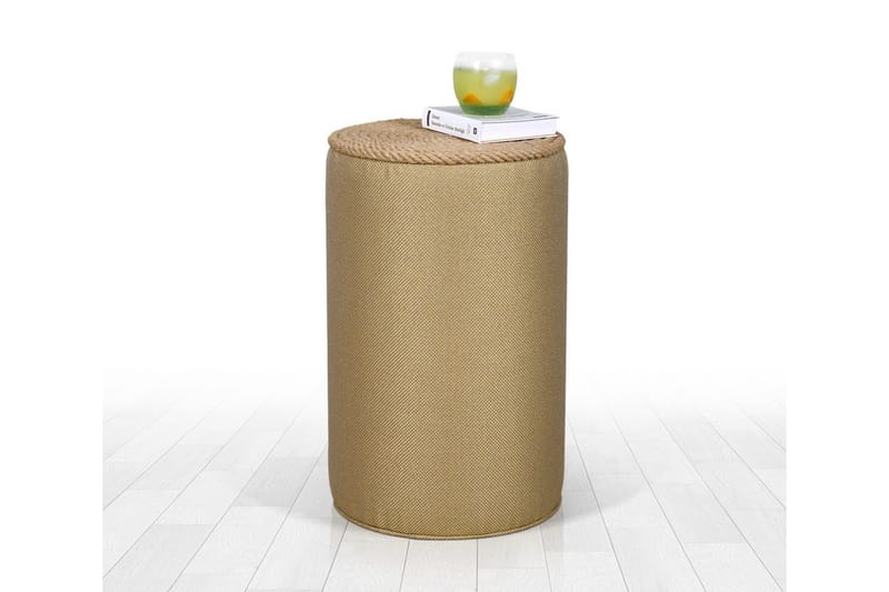 Larada Sittpuff 31 cm - Guld - Möbler - Stolar & fåtöljer - Pall & puff - Sittpuff