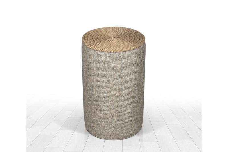 Larada Sittpuff 31 cm - Mörkbeige - Möbler - Stolar & fåtöljer - Pall & puff - Sittpuff