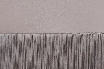 Lefurgy Sittpuff med Fransar Sammet - Beige - Möbler - Stolar & fåtöljer - Pall & puff - Sittpuff