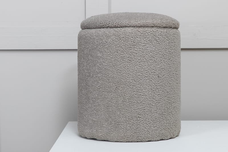 Limpen Sittpuff - Greige - Möbler - Stolar & fåtöljer - Pall & puff - Sittpuff - Sittpuff med förvaring