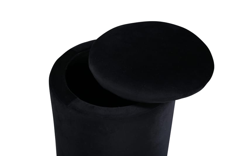 Limpen Sittpuff - Svart - Möbler - Stolar & fåtöljer - Pall & puff - Sittpuff - Sittpuff med förvaring