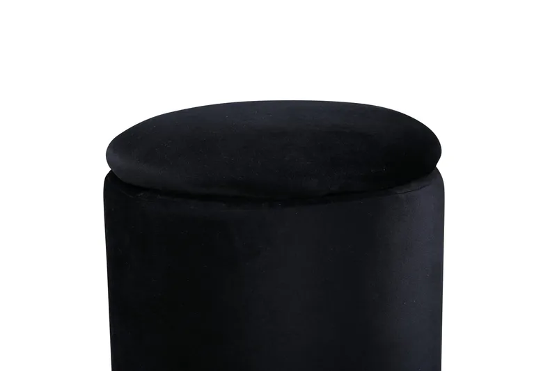 Limpen Sittpuff - Svart - Möbler - Stolar & fåtöljer - Pall & puff - Sittpuff - Sittpuff med förvaring