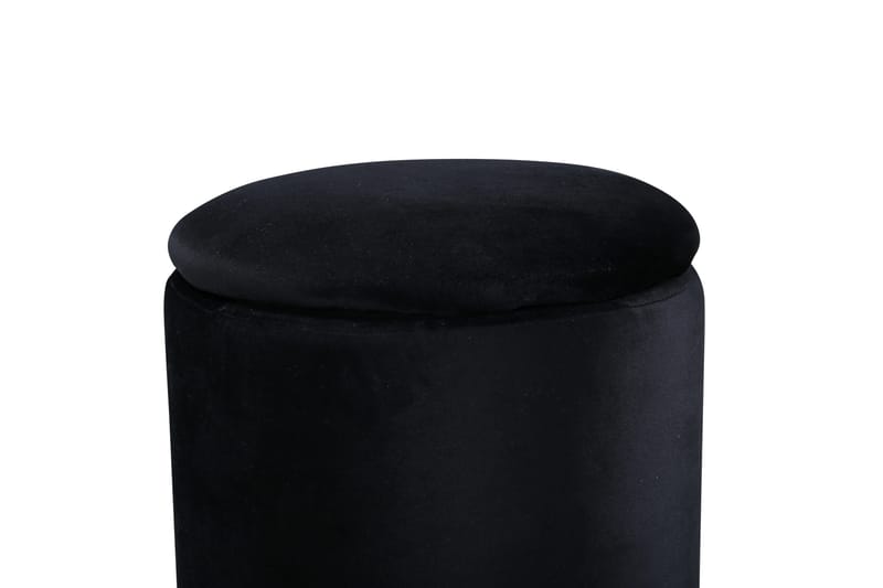 Limpen Sittpuff - Svart - Möbler - Stolar & fåtöljer - Pall & puff - Sittpuff - Sittpuff med förvaring