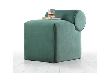 Linburg Sittpuff 45 cm - Green - Möbler - Stolar & fåtöljer - Pall & puff - Sittpuff