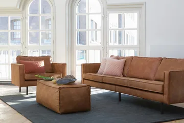 Lissbon Sittpuff - Brun - Möbler - Stolar & fåtöljer - Pall & puff - Sittpuff