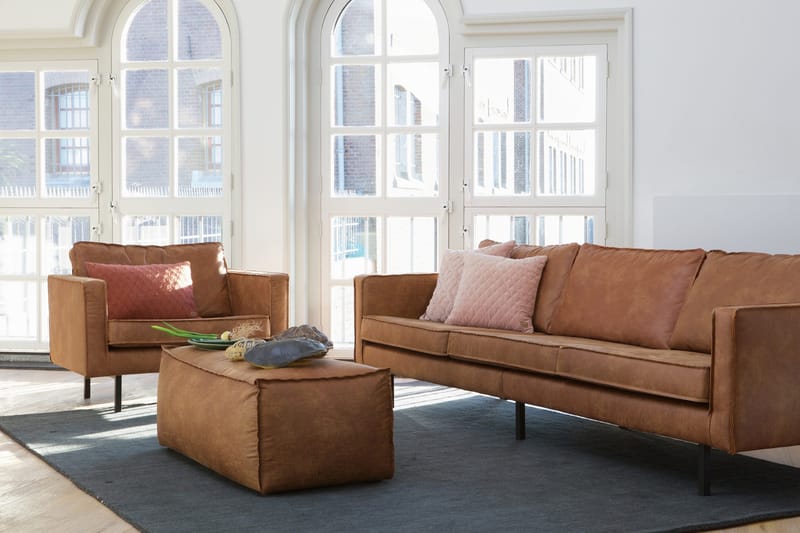 Lissbon Sittpuff - Brun - Möbler - Stolar & fåtöljer - Pall & puff - Sittpuff