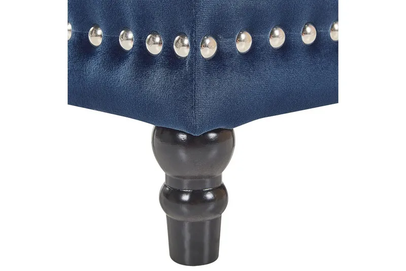 Sittpuff Loretto Blå - Blå - Möbler - Stolar & fåtöljer - Pall & puff - Sittpuff - Sittpuff med förvaring