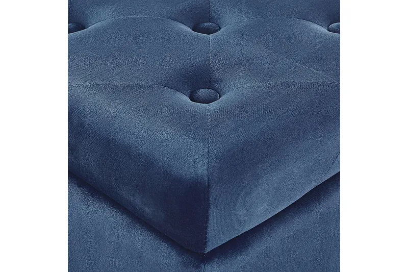 Sittpuff Loretto Blå - Blå - Möbler - Stolar & fåtöljer - Pall & puff - Sittpuff - Sittpuff med förvaring