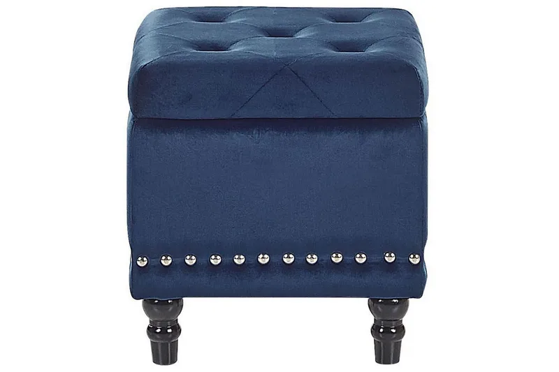 Sittpuff Loretto Blå - Blå - Möbler - Stolar & fåtöljer - Pall & puff - Sittpuff - Sittpuff med förvaring