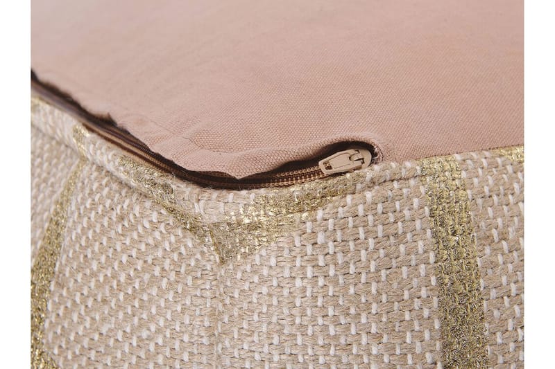 Mamalia Sittpuff - Beige/Guld - Möbler - Stolar & fåtöljer - Pall & puff - Sittpuff