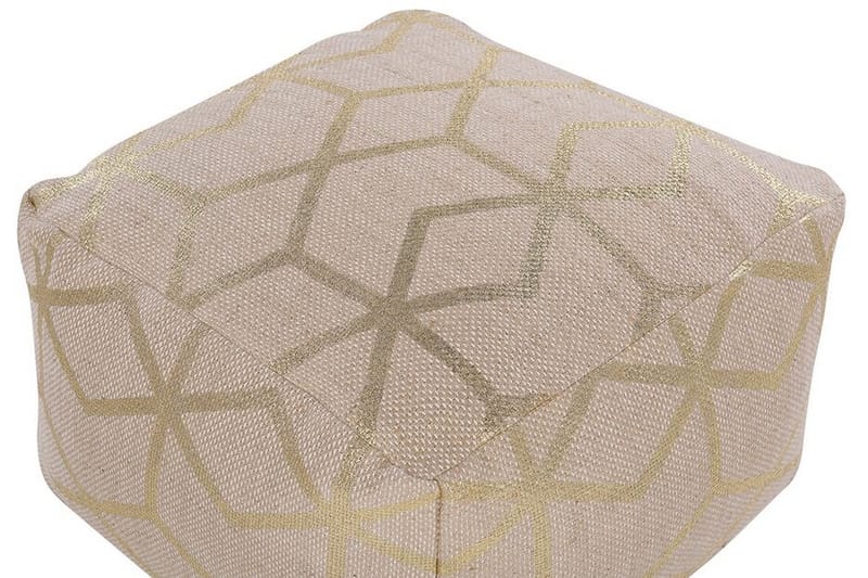Mamalia Sittpuff - Beige/Guld - Möbler - Stolar & fåtöljer - Pall & puff - Sittpuff