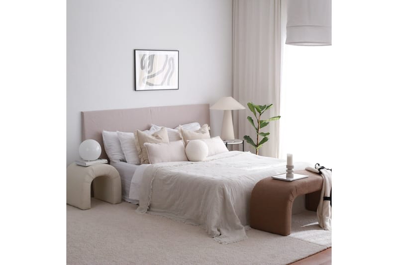 Manav Sittpuff 106 cm - Brun - Möbler - Stolar & fåtöljer - Pall & puff - Sittpuff