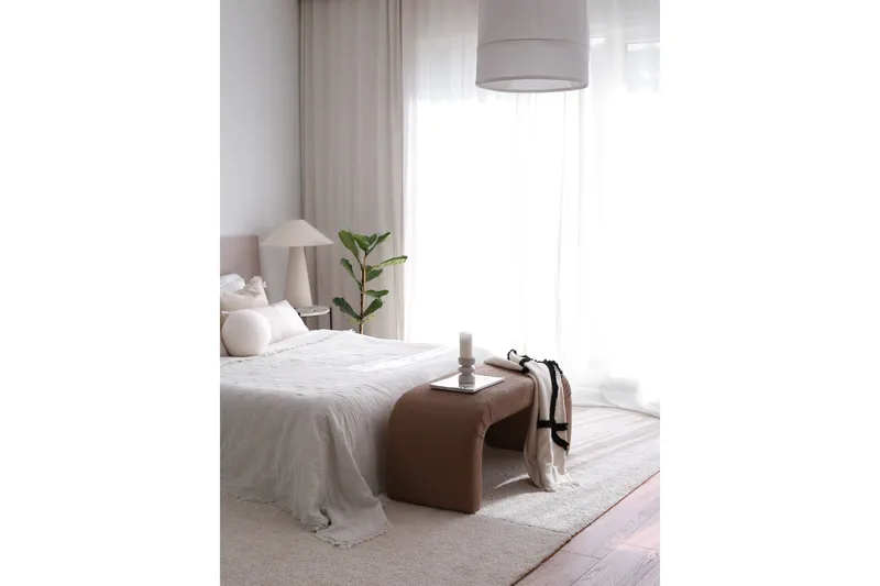 Manav Sittpuff 106 cm - Brun - Möbler - Stolar & fåtöljer - Pall & puff - Sittpuff