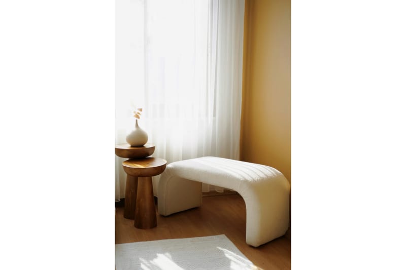 Manav Sittpuff 106 cm - Vit - Möbler - Stolar & fåtöljer - Pall & puff - Sittpuff