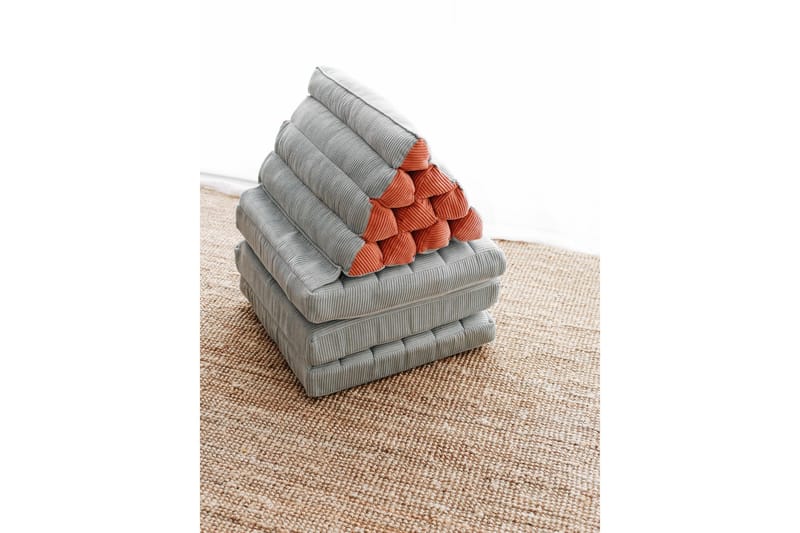 Mangeram Sittpuff 154 cm - Blå - Möbler - Stolar & fåtöljer - Pall & puff - Sittpuff