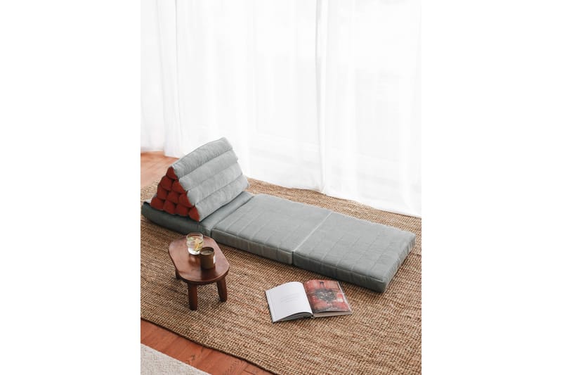 Mangeram Sittpuff 154 cm, Blå