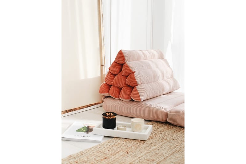 Mangeram Sittpuff 154 cm - Rosa - Möbler - Stolar & fåtöljer - Pall & puff - Sittpuff