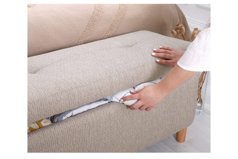 Mansi Sittpuff 100 cm - Beige - Möbler - Stolar & fåtöljer - Pall & puff - Sittpuff