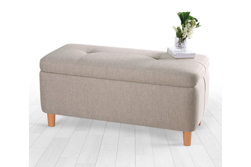 Mansi Sittpuff 100 cm - Beige - Möbler - Stolar & fåtöljer - Pall & puff - Sittpuff