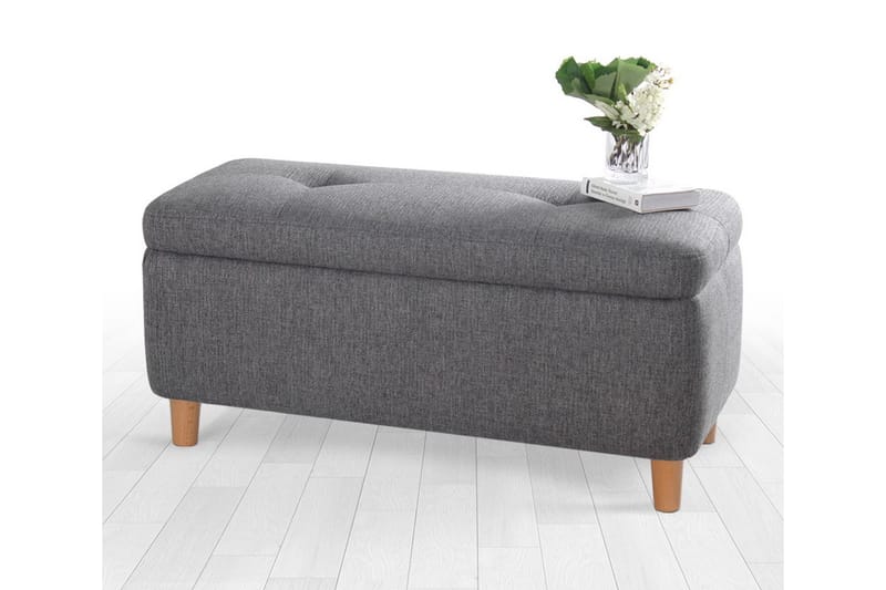 Mansi Sittpuff 100 cm - Mörkgrå - Möbler - Stolar & fåtöljer - Pall & puff - Sittpuff