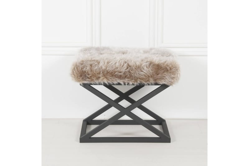 Mantu Sittpuff 50 cm - Grå - Möbler - Stolar & fåtöljer - Pall & puff - Sittpuff