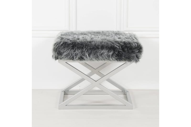 Mantu Sittpuff 50 cm - Grå - Möbler - Stolar & fåtöljer - Pall & puff - Sittpuff