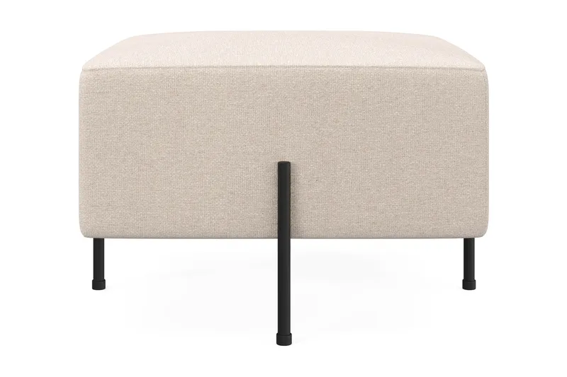 Menard Compact Sittpuff 60 cm Kvadratisk - Beige - Möbler - Stolar & fåtöljer - Pall & puff - Sittpuff