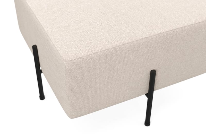Menard Compact Sittpuff 60 cm Kvadratisk - Beige - Möbler - Stolar & fåtöljer - Pall & puff - Sittpuff