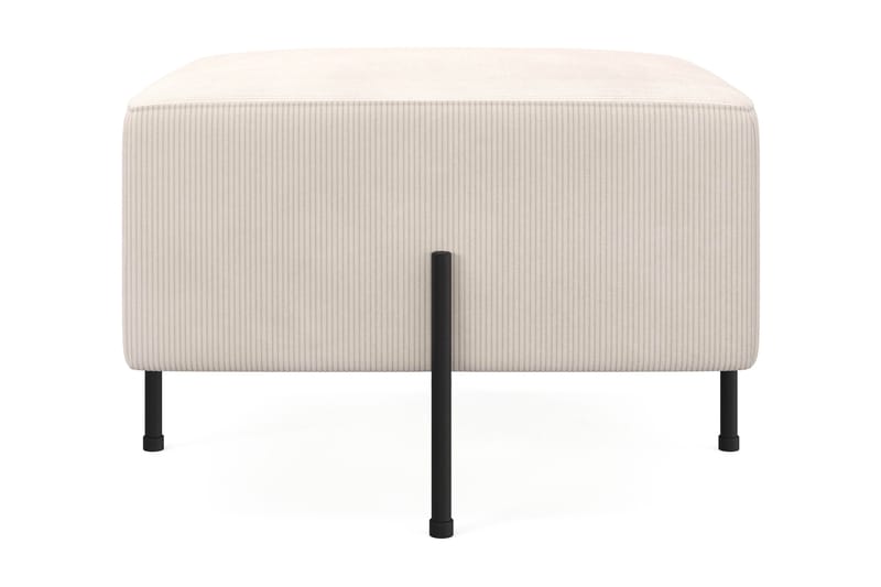 Menard Compact Sittpuff 60 cm Kvadratisk - Beige - Möbler - Stolar & fåtöljer - Pall & puff - Sittpuff