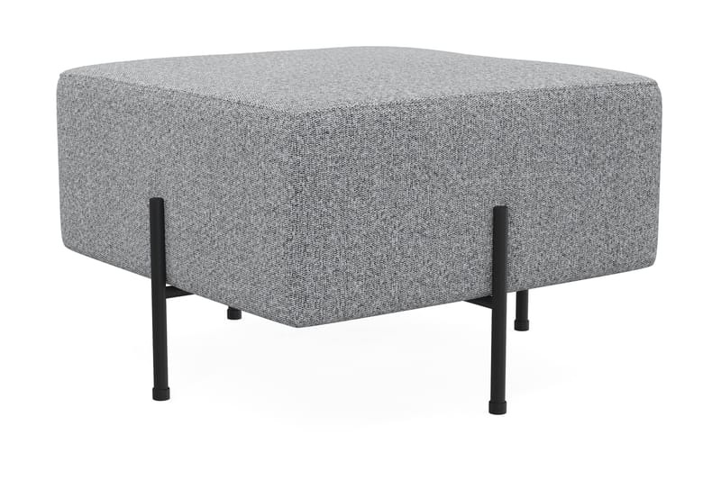 Menard Compact Sittpuff 60 cm Kvadratisk - Grå - Möbler - Stolar & fåtöljer - Pall & puff - Sittpuff