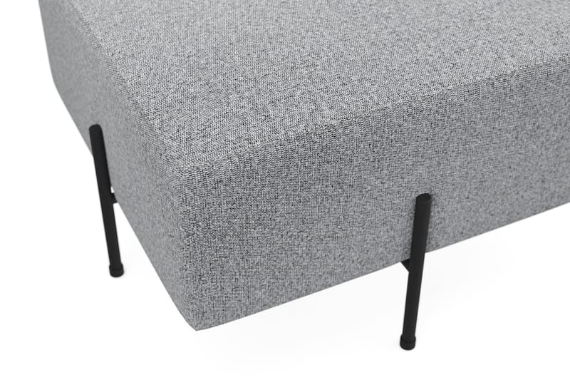 Menard Compact Sittpuff 60 cm Kvadratisk - Grå - Möbler - Stolar & fåtöljer - Pall & puff - Sittpuff