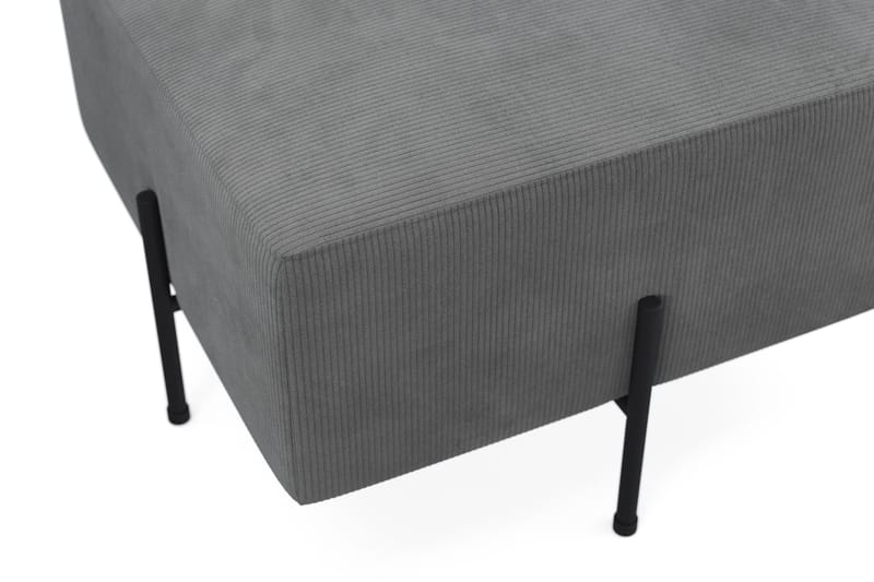 Menard Compact Sittpuff 60 cm Kvadratisk - Grå - Möbler - Stolar & fåtöljer - Pall & puff - Sittpuff