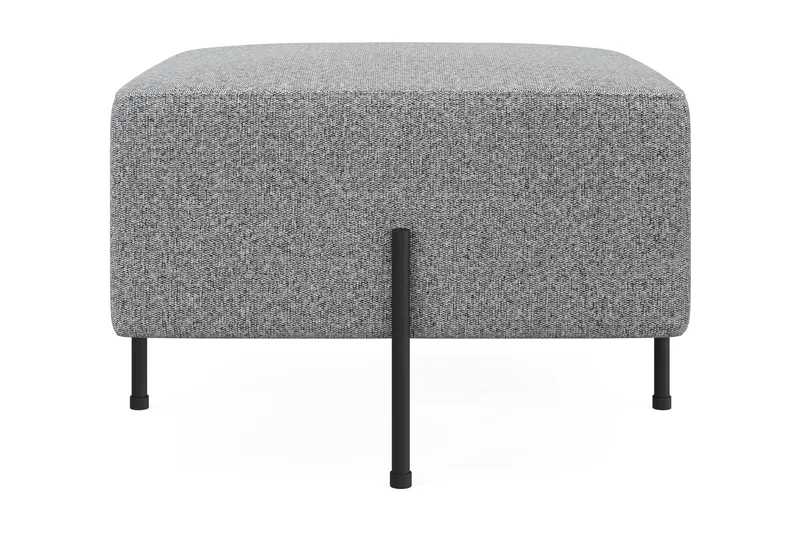 Menard Compact Sittpuff 60 cm Kvadratisk - Grå - Möbler - Stolar & fåtöljer - Pall & puff - Sittpuff