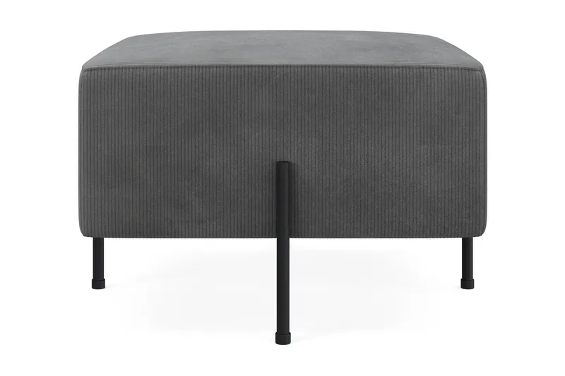 Menard Compact Sittpuff 60 cm Kvadratisk - Grå - Möbler - Stolar & fåtöljer - Pall & puff - Sittpuff