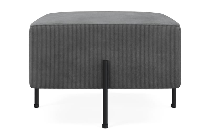 Menard Compact Sittpuff 60 cm Kvadratisk - Grå - Möbler - Stolar & fåtöljer - Pall & puff - Sittpuff